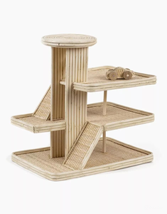 Juguetes para niños de garaje de mimbre Natural más vendidos para jugar juguete bebé niño y niña guardería chico habitación decoración hecha en Vietnam - Product Image 6