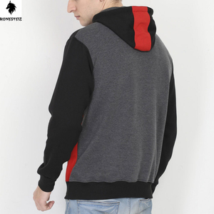 เสื้อมีฮู้ดแบบสวมหัวของผู้ชายผ้าเทอร์รี่ผ้าฝ้าย100% น้ำหนักเบาลายนูนทึบออกแบบได้ตามต้องการสำหรับฤดูหนาว - Product Image 4