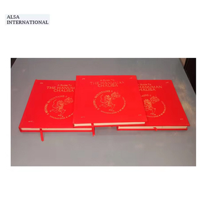 Most Popular Religious Hardcover <b>Book</b> From Indian Supplier Reasonably Priced Printed Cardboard Material Bound Saddle <b>Stitching</b> - Product Image 4