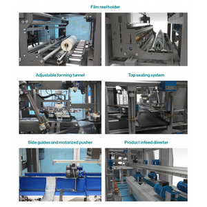 Bundler Bagging Machine ARGON | For Kitchen <b>Rolls</b>, Tray Packs, Panels | POF, PE, BOPP, Laminated Films Made in Italy - Product Image 5