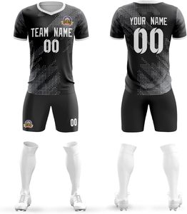 Uniforme de fútbol de entrenamiento, juego de camiseta de fútbol, pantalones cortos para hombre, camiseta de fútbol, atuendo de fútbol para adultos - Product Image 2