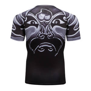 Camiseta de Compresión de Manga Larga para MMA y BJJ con Sublimación Personalizada, con Logotipo, Ropa de Lucha y Equipamiento Deportivo de Alto Rendimiento - Product Image 6