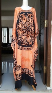 ชุดเดรสผ้า Kaftan อเนกประสงค์สำหรับผู้หญิงชุดเดรสผ้าเรยอนสำหรับคลับเลานจ์ปาร์ตี้บิกินี่ชายหาดชุดใส่วันหยุดพักผ่อนมีสไตล์ - Product Image 3