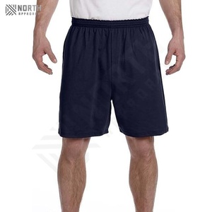 Pantalones Cortos Deportivos Casuales de Lona con Logotipo Personalizado de Alta Calidad para Hombre, Secado Rápido, Cierre con Cordón, Ecológicos, para Fitness, Venta al Por Mayor - Product Image 4