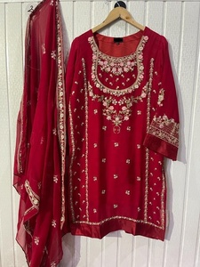 Latest Collection Women Fancy Dresses Wear 3 Piece <b>Stitched</b> Dresses Best Selling <b>Product</b> 2022 - Product Image 6