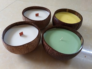 ชามมะพร้าวงานฝีมือธรรมชาติที่เป็นมิตรกับสิ่งแวดล้อมสำหรับตกแต่งบ้าน - Product Image 6