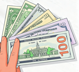 Billetes de Dólar de Alta Calidad, Impermeables, de Seda, Duraderos, para Películas, Juguetes, Precio, Novedad, Venta Caliente, Envío Rápido, Listos para Usar - Product Image 1