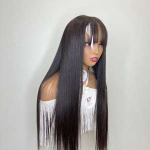 ราคาโรงงานhdลูกไม้ด้านหน้าวิกผมสไตล์ตรงหยักหยิกหนังกําพร้าผมชิดผม - Product Image 6