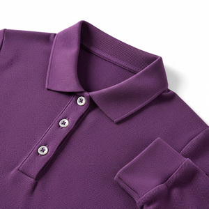 Femmes sportives à manches longues pour le fournisseur d'usine OEM en gros sur mesure Golf Tennis Activewear Quick Dry Performance Knitted - Product Image 5