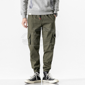 Men's Cargo Sweat Pants ECO Friendly Cargo Pants Men Sustainable Men's <b>Trousers</b> Cut and Sew Cargo Pants Outdoor Work - Product Image 2