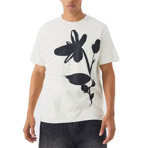 T-shirt Homme Vintage Personnalisé avec Logo, 100% Coton Biologique Épais, Coupe Oversize, Manches Longues ou Courtes, Couleur Unie – Écologique et Séchage Rapide - Product Image 1