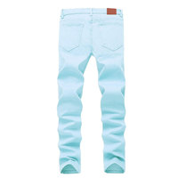Jeans de Pierna Ancha para Hombre, de Cintura Media, de Alta Calidad, Fabricados en Fábrica, Ecológicos, Totalmente Personalizables, OEM, Más Vendidos