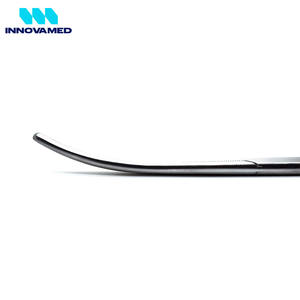<b>Stainless</b> <b>Steel</b> Curved Forceps Surgical Instruments Best Supplier Surgical Forceps for Surgery by INNOVAMED - Product Image 6