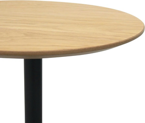 โต๊ะเครื่องดื่มทรงกลมทันสมัยพร้อมฐานโลหะโต๊ะข้างขนาดเล็กสำหรับโซฟาห้องนั่งเล่นห้องนอนหรือลาน - Product Image 4