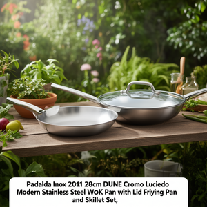 กระทะสแตนเลส (28 ซม.) DUNE โครเมียมเงา 201 28 - Product Image 3