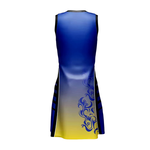 Proveedor personalizado sublimación mujeres Netball Jersey nuevo diseño transpirable personalizado niñas Netball vestido Jersey - Product Image 3