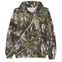 Vêtements de chasse imperméables et isolés avec capuche, sweat-shirt personnalisé, logo camouflage léger, respirant, vente chaude, vêtements pour chasseurs de gibier d'eau