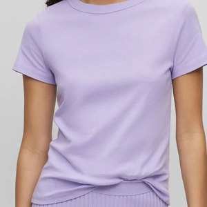 Factory-Made Women's T-Shirts Custom Summer Casual Design Eco-Friendly Plain T-Shirts at <b>Cheap</b> Price Made in Pakistan - Product Image 5