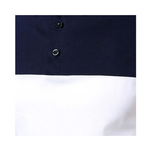 Camiseta de Lona Sólida para Hombre de Alta Calidad al por Mayor, Transpirable, de Secado Rápido, Manga Corta, Corte Ajustado - Product Image 3