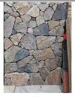 Ventas calientes Paneles de pared de piedra caliza Toscana natural Revestimiento de pared de piedra de pila seca Revestimiento de pared de chapa de piedra Exterior