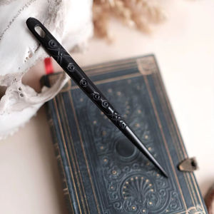 Aiguille à broder en corne de buffle, pointe fine, pour laine et fil, accessoire de couture durable pour le tufting et la couture - Product Image 1