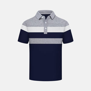 Short Length Wicking pour polos Tissu tissé à motif solide brodé Technics pour hommes - Product Image 4