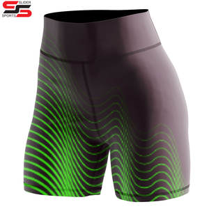 Ropa de yoga sublimada Biker short Ladies Booty short - Product Image 1