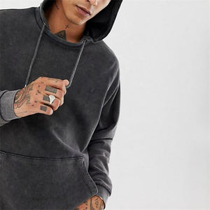 Vente en gros de sweats à capuche unis décontractés de meilleure qualité pour hommes sweats à capuche de bonne qualité de fabricant de grande taille pour hommes - Product Image 4