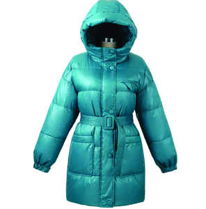 2025 Custom Logo <b>Plus</b> <b>Size</b> Streetwear Warm Winter Bubble Long Down <b>Coat</b> Puffer Women Jackets - Product Image 3