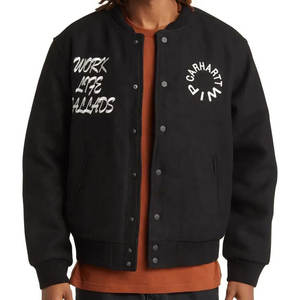 2025 Top Trending Chaquetas de béisbol de alta calidad Varsity Chaqueta de béisbol universitaria personalizada para hombres - Product Image 1