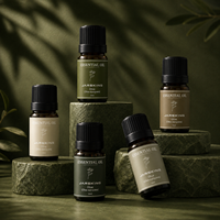 OEM ODM Boîte Cadeau Vide Vert Olive pour Emballage Parfumé, Bouteille Diffuseur en Verre Transparent, Flacon Vaporisateur Cosmétique, Flacons compte-gouttes Ambrés en Gros