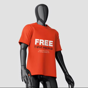 Haute qualité coton 100% unisexe surdimensionné T-shirt unisexe design personnalisé graphique couleur unie impression personnalisée T-shirt - Product Image 1