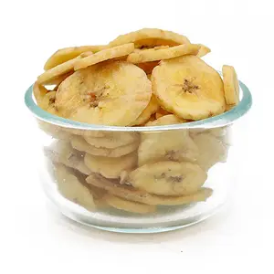 Snack Dried Banana No sugar No Preservative Packing bulk Slices and Whole 100% banana/natural Sweet vacuum freeze dried Cheap