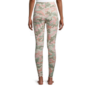 Legging de sport décontracté pour femme, respirant, écologique, léger, en Spandex/Polyester, avec impression par sublimation, service OEM, direct usine - Product Image 3