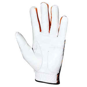 Material de cuero para durabilidad y rendimiento Guantes de pantalla táctil a la venta Guantes de golf con logotipo de colores personalizados con agarre fuerte - Product Image 4