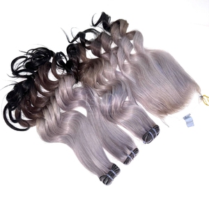 ผมดิบเป็นลอนผมจริงสีตามสั่ง - Product Image 4