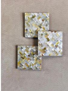 Juego de Posavasos de 8mm con Incrustaciones de Nácar Artístico, Ecológico y de Alta Demanda para Té y Café, Decoración de Mesa, Proveedor Indio - Product Image 5