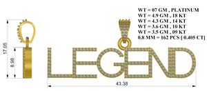 Moda 8mm corona patrón diamante Rikhava plateado colgante collar moda perla piedra joyería para bodas y cumpleaños - Product Image 5