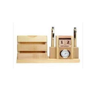 Calendario de madera de pino clásico hecho a mano Calendario de madera decorativo de Navidad Calendario hecho a mano de madera único - Product Image 2