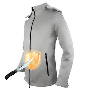 Pronto per la Spedizione: Giacca di Sicurezza Antitaglio e Antiperforazione Grigia, Leggera e Traspirante, Unisex - Product Image 1