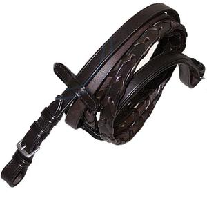 Riendas antideslizantes con tapones Brocas duraderas para montar a caballo para PVC ecuestre occidental y material de cuero - Product Image 2