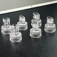 6 embouts pour machine d'hydrodermabrasion H2O2, embouts de peeling aquatique, aspirateur 2 en 1, jet d'eau oxygénée H2O2