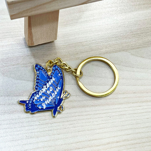 Chất lượng cao kim loại Keychain tùy chỉnh logo Keychain cứng mềm men móc khóa với thiết kế khá cho túi - Product Image 6
