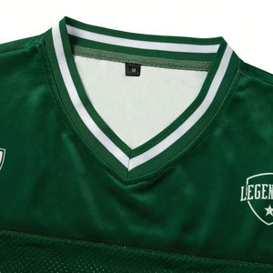 Uniforme de fútbol de poliéster 100%, camiseta de fútbol de alta calidad, camiseta de fútbol barata, camiseta de fútbol, tarifa de ventas al por mayor con barato - Product Image 3