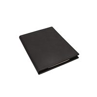 Couverture de livre de menu en cuir PU tendance au design moderne imperméable avec support tricoté vente en gros à bas prix