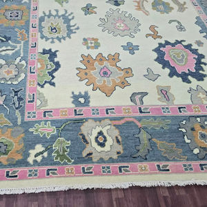 Tapis en laine faits main de luxe modernes de qualité supérieure, doux, noués à la main, taille personnalisable de 5x8 à 12x14 pour la maison, le bureau et les hôtels - Product Image 1