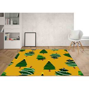 Alfombra con diseño de pino - Alfombras con motivos de árboles, alfombra de pino, alfombra moderna estampada, alfombra suave con pelo largo - Product Image 5