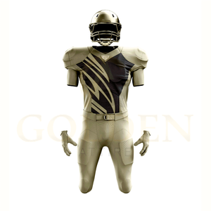 Uniforme de football américain de haute qualité en gros, fabrication sur mesure, impression par sublimation, uniforme de football américain fabriqué au Pakistan - Product Image 5