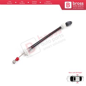 BDP1567 câble Bowden de libération de transporteur de poignée de porte extérieure arrière 220 mm pour X5 E53 2000-2006 51228243635 51228243636 fabriqué en turquie - Product Image 4