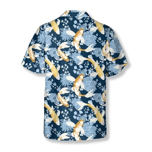 Camisas hawaianas ligeras y transpirables para hombre, traje de vacaciones informal, manga corta, elegante estampado con botones, ropa de tela suave - Product Image 6